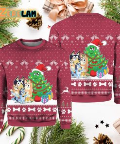 Bluey Christmas Ugly Sweater