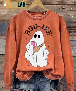 Boo-jee Ghost Halloween Casual Sweatshirt