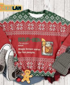 Bourbon Noun Ugly Sweater Christmas