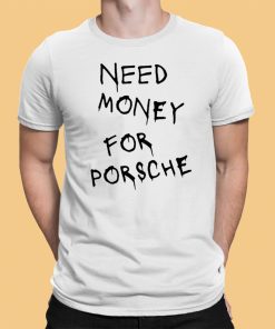 Brad Pitt Baju Need Money For Porsche Shirt