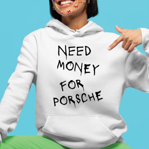 Brad Pitt Baju Need Money For Porsche Shirt