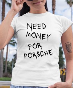 Brad Pitt Baju Need Money For Porsche Shirt 6 1