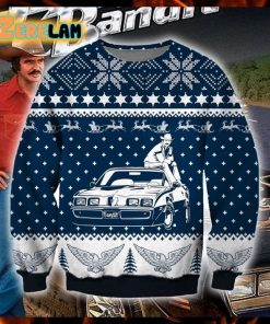 Burt Reynolds Bandit Pontiac Ugly Sweater Christmas All Over Print Sweatshirt
