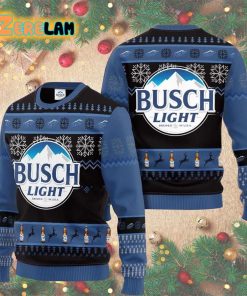 Busch Light Beer Ugly Sweater Christmas