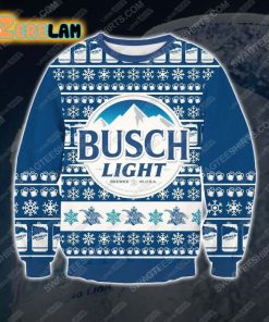 Busch Light Beer Ugly Sweater