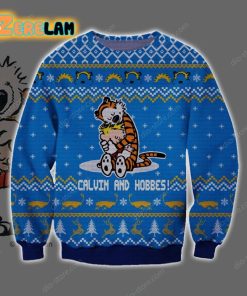 Calvin And Hobbes Ugly Sweater Christmas