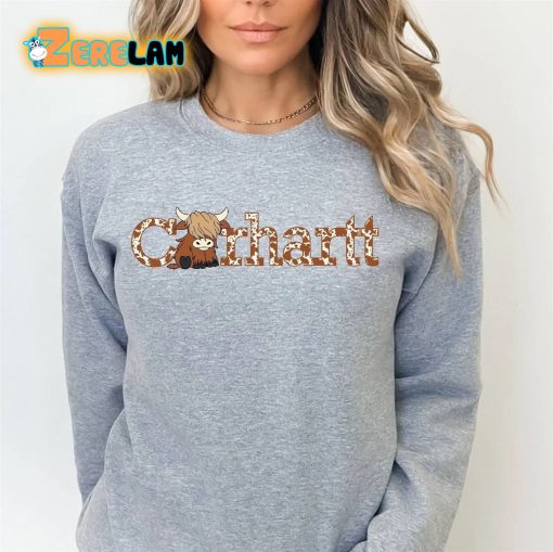 Carhartt Highland Cow Sweatshirt