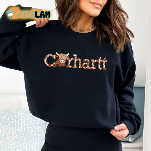 Carhartt Highland Cow Sweatshirt