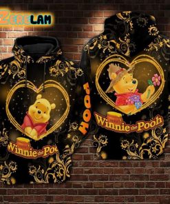 Cartoon Character Winnie The Pooh Decor Hoodie All Over Printed 3d Unisex Men Women