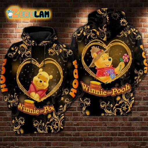 Cartoon Character Winnie The Pooh Decor Hoodie All Over Printed 3d Unisex Men Women