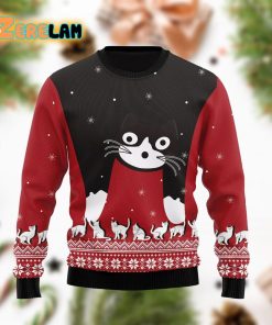 Cat Awesome Funny Ugly Sweater