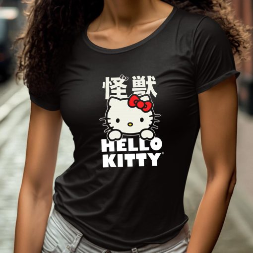 Chant God Hello Kitty Kaiju Shirt