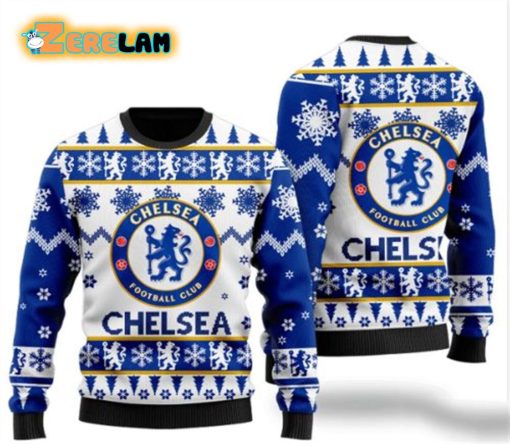 Chelsea Football Club Ugly Christmas Sweater