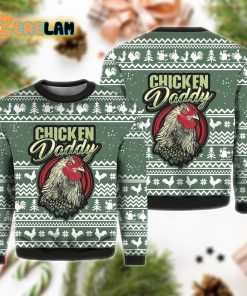 Chicken Daddy Christmas Ugly Sweater