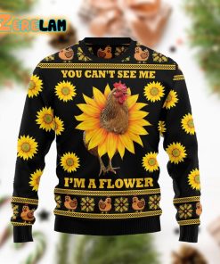 Chicken I’m A Flowers Farm Funny Family Ugly Sweater