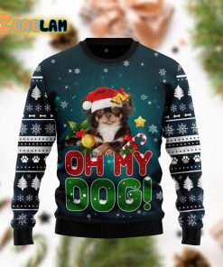 Chihuahua Oh My Dog Funny Ugly Sweater