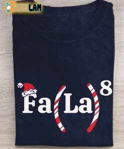 Christmas Math Teacher Casual T-shirt