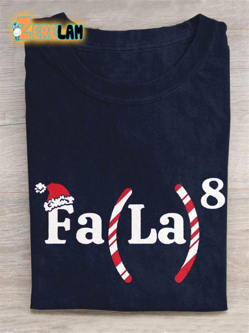 Christmas Math Teacher Casual T-shirt