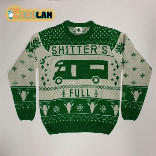 Christmas Vacation Shitters Full For Unisex Ugly Sweater