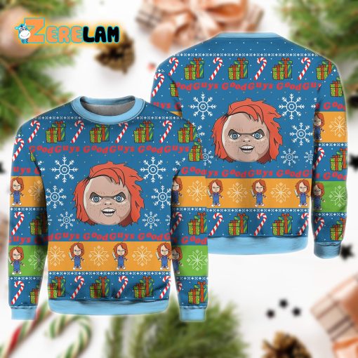 Chucky Good Guys Ugly Sweater Christmas