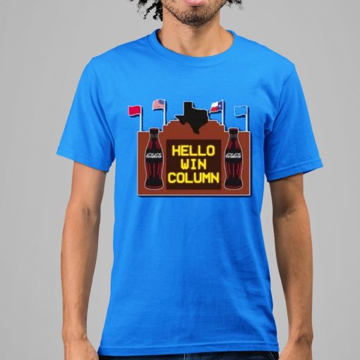 Coca Cola Hello Win Column Shirt