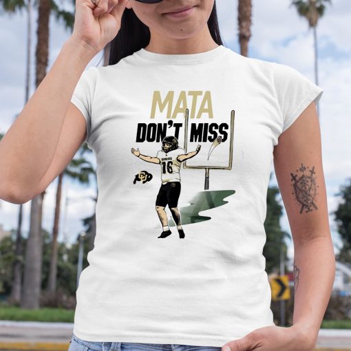 Colorado Alejandro Mata Don’t Miss Shirt