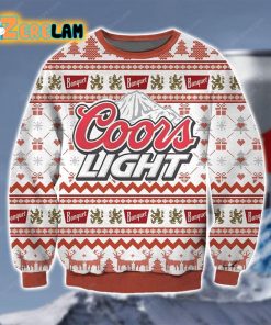 Coors Light Beer Ugly Christmas Sweater