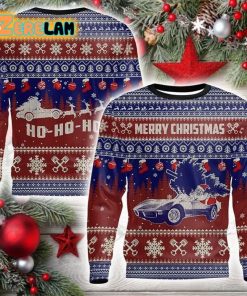 Cor-vette 3d Ugly Christmas Sweater