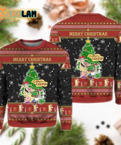 Cow And Chicken Ugly Sweater Christmas