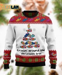 Crocin Around The Funny Christmas Ugly Sweater