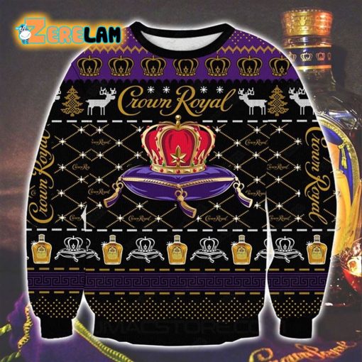 Crown Royal Ugly Sweater Christmas