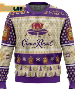 Crown Royal Whiskey Ugly Sweater Christmas