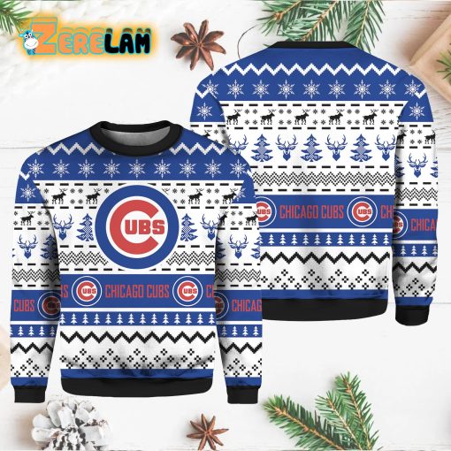 Cubs Christmas Ugly Sweater