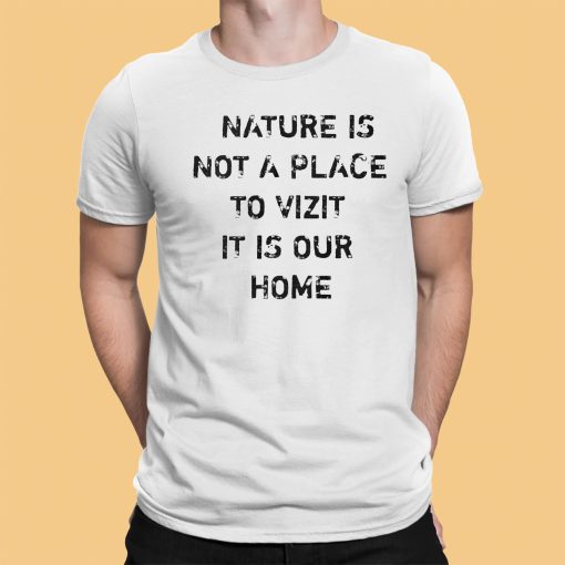 Damian Lillard Nature Is Not A Place To Visit It Is Our Home Shirt