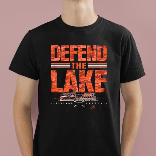 Defend The Lake Cleveland Football Shirt