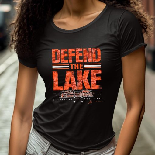 Defend The Lake Cleveland Football Shirt