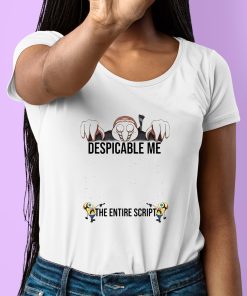Despicable Me The Entire Script Shirt 6 1