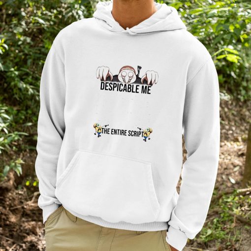 Despicable Me The Entire Script Shirt