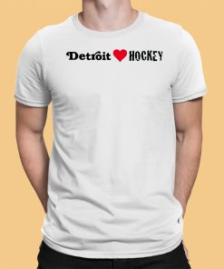 Detroit Love Hockey Shirt