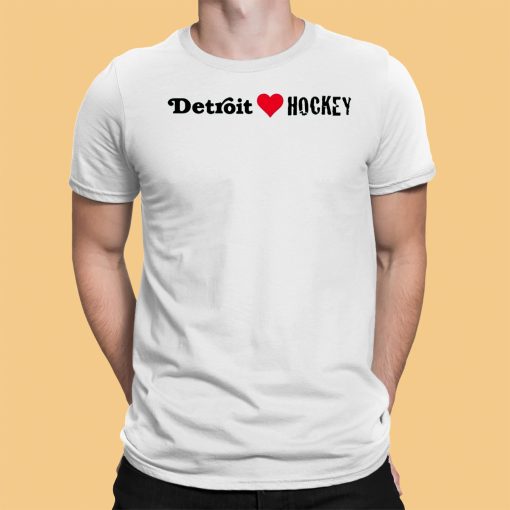 Detroit Love Hockey Shirt