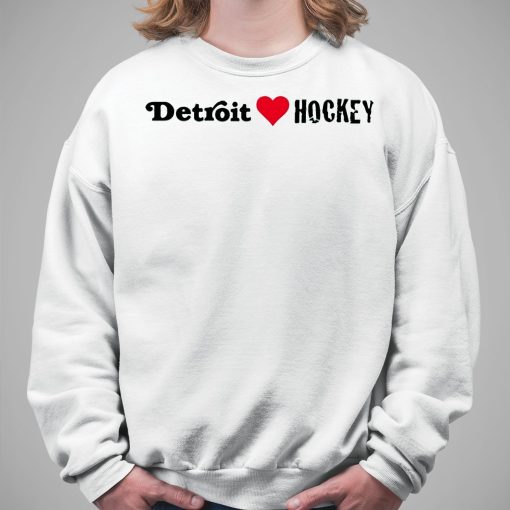 Detroit Love Hockey Shirt