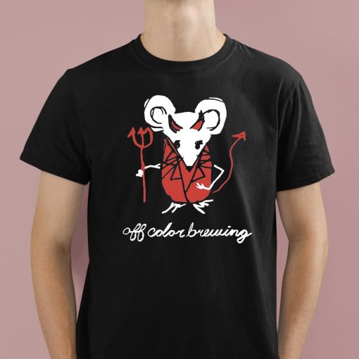 Devil Mouse Off Color Brewing Shirt