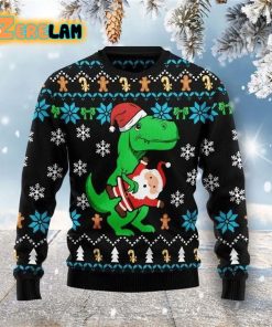 Dinosaur Ugly Sweater Christmas