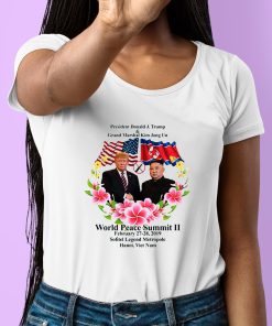 Donald Trump Kim Jong Un World Peace Submit II Shirt 6 1