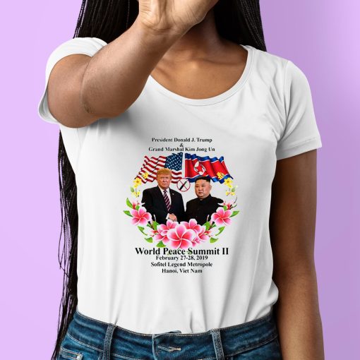 Donald Trump Kim Jong Un World Peace Summit II Shirt