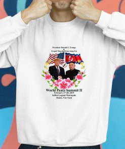 Donald Trump Kim Jong Un World Peace Submit II Shirt 8 1