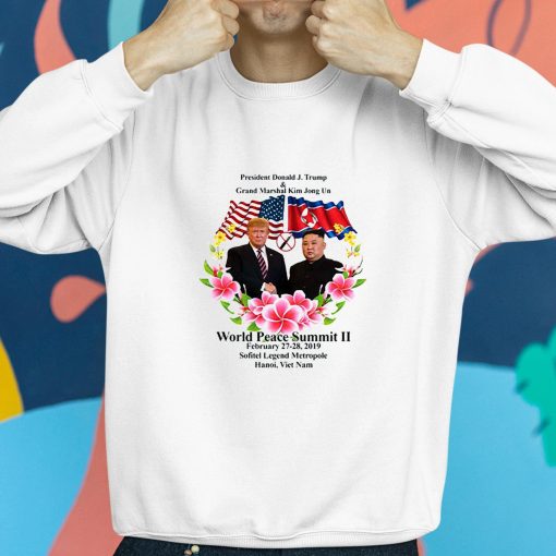 Donald Trump Kim Jong Un World Peace Summit II Shirt