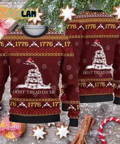Don’t Tread On Me All Over Printed Ugly Christmas 3D Sweater