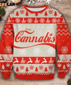 ENJOY CANNABIS Ugly Sweater