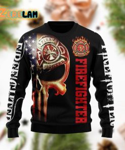 Firefighter Bravery Is Not The Absence Of Fear Ugly Sweater
